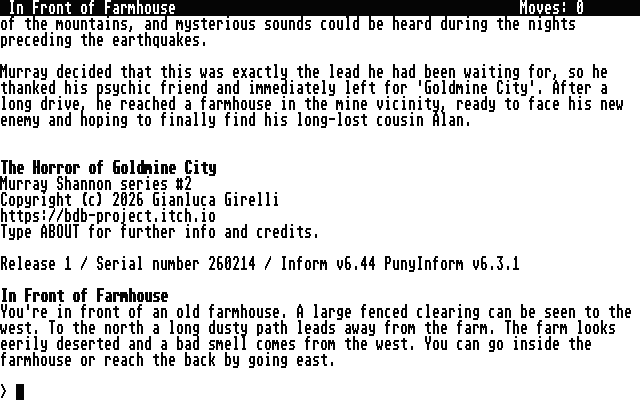 Horror of Goldmine City (The) atari screenshot
